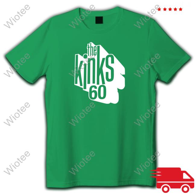 The Kinks 60Th Anniversary Tee Shirt Official The Kinks Merch 60Th Anniversary T Shirts