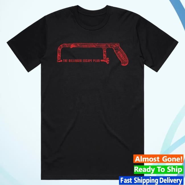 Official Sumerian Records Merch Store The Dillinger Escape Plan - Hacksaw T-Shirt Official Sumerian Records Merch Store The Dillinger Escape Plan - Hacksaw T-Shirt