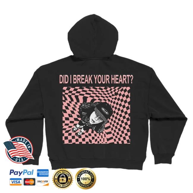 Did I Break Your Heart? Zipper Hoodie - Billie Eilish