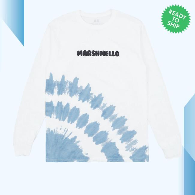 Official Marshmello Music Merch Mello Spot Dye Sweaters