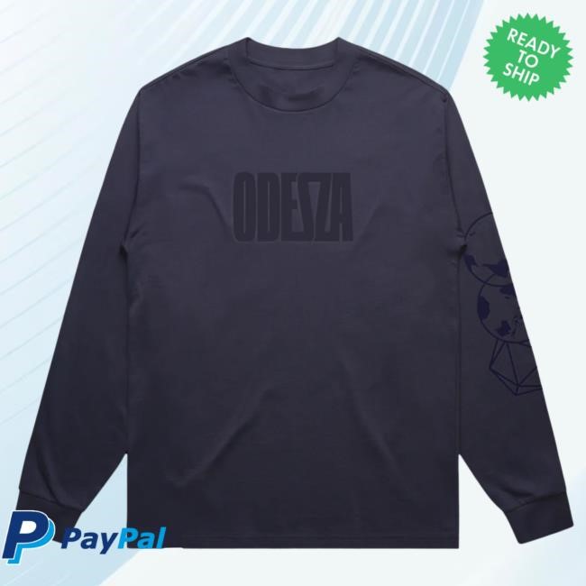 Official Odesza Merch Store Odesza Ico Long Sleeve T-Shirt Odesza Clothing