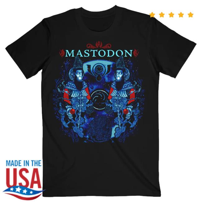 Official Mastodon Rocks Merch Store Mastodon Crack The Skye Holiday T-Shirts Mastodonrocks