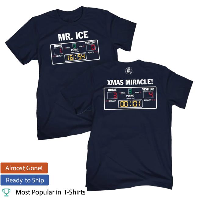 Official Mr Ice Xmas Miracle Tee