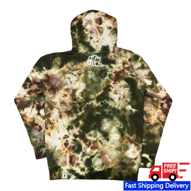 The Tie Dye Company Woodland Camo Tie Dye Crew neck Sweatshirt The Tie Dye Company Woodland Camo Tie Dye Pullover Sweatshirt