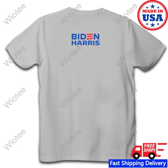 Official Joe Biden Merch Pride Flag Embroidered Tee Biden Harris Official Biden Harris Pride Flag Embroidered Tee