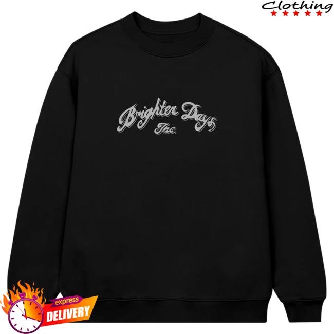 Official Ariana Grande Merch Store Shop Ariana Grande Brighter Days Storefront Crewneck ArianaGrande