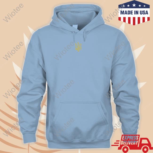 Official Freedom Embroidered Tryzub Hoodie Official Freedom Embroidered Tryzub Long Sleeve Tee