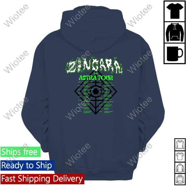 Shop Kt8 Merch Zingara - The Astra Tour T-Shirt Official Zingara - The Astra Tour Shirts