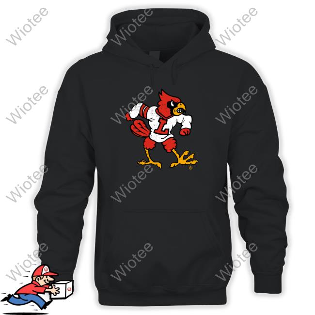 Louisville Cardinals Mascot logo Team T-Shirt