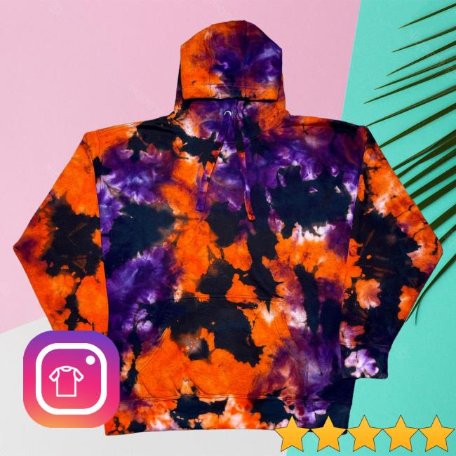 Official The Tie Dye Company Phoenix Sunset Reverse Tie Dye Hoody