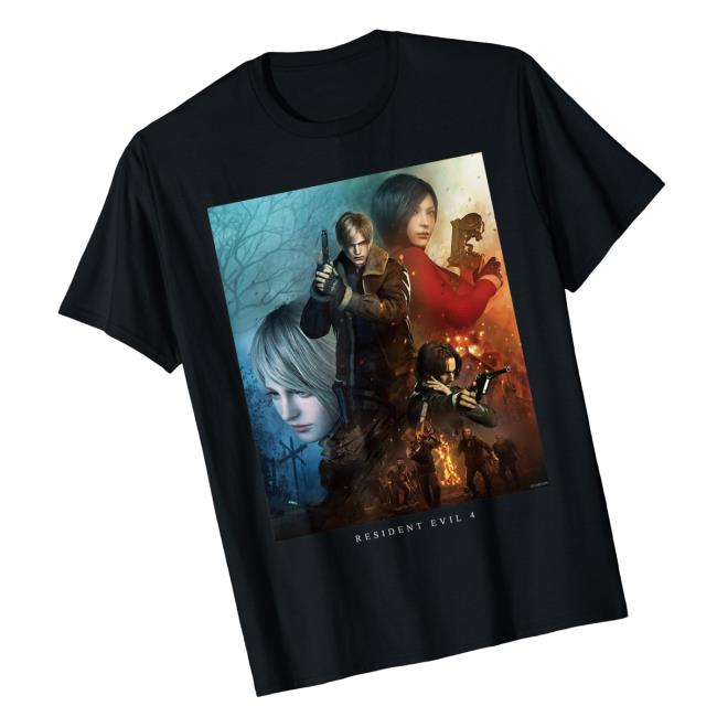 Resident Evil Merch Resident Evil 4 Gold Edition Classic T Shirt Resident Evil Merch Resident Evil 4 Gold Edition Tees Residentevil Clothing Shop Apparel Official Website