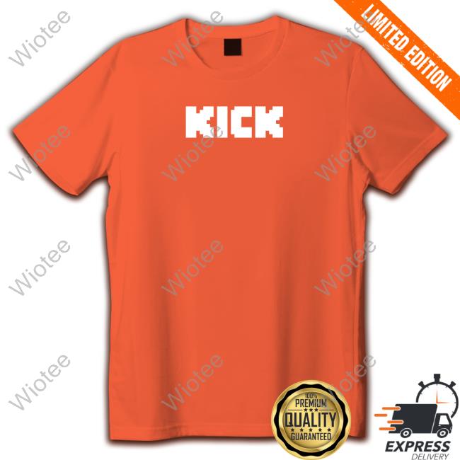 Kick Black White T Shirt
