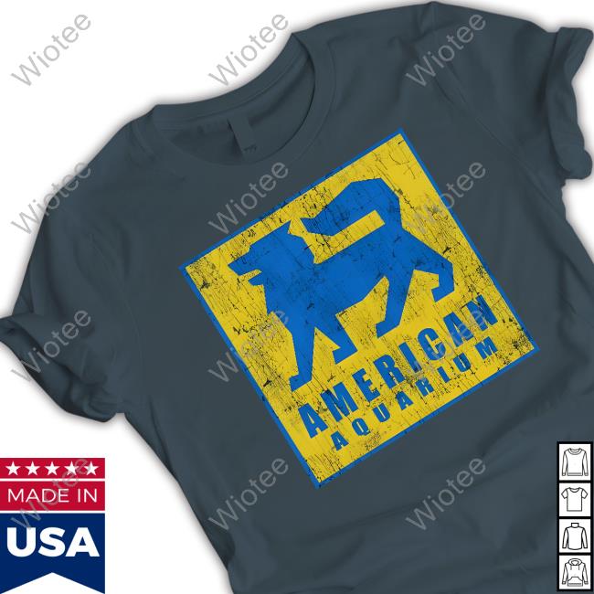 Official American Aquarium Shop Shitty Kitty Wolf Tee Shirt Shitty Kitty Wolf Shirt American Aquarium Shop