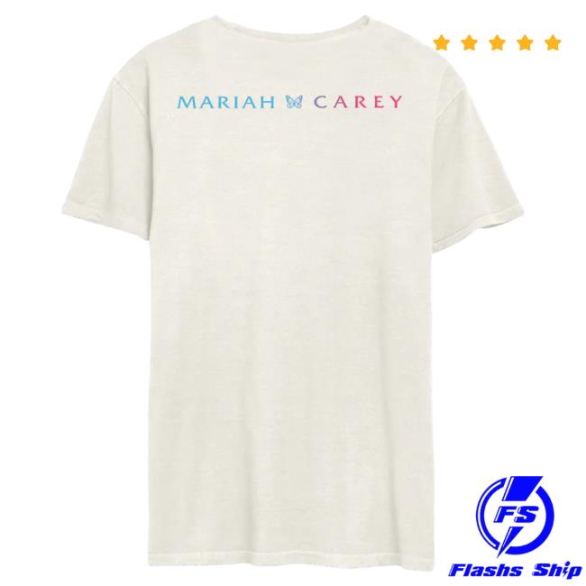 Official Mariah Carey Merch Store Shop Rainbow Aura T Shirt MariahCarey Official Mariah Carey Merch Store Shop Rainbow Aura Shirt MariahCarey