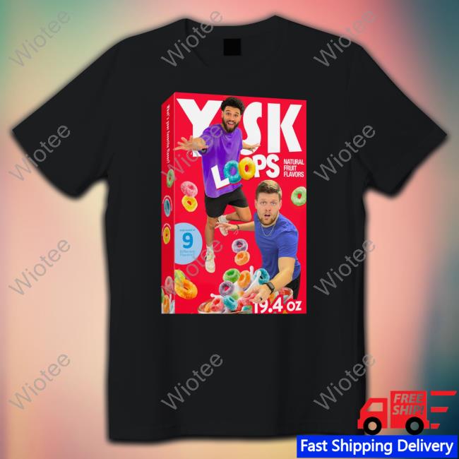 You Should Know Podcast Merch Ysk Loops Tee Youshouldknowstudios