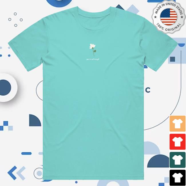 Official Glenn Beck Merch Store You're Not Enough But Jesus Is T Shirt - Seafoam Glenn Beck Apparel Clothing Shop GlennBeck