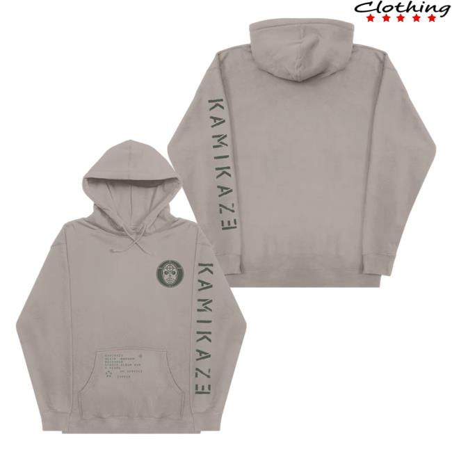 Official Eminem Slim Shadyclothing Shop Store Shady Kamikaze Mask Sweatshirt Grey Slimshady Merch