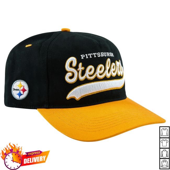 Official Golf Wang Merch Steelers Script Snapback Cap by Golf Wang x NFL Official Golf Wang Merch Steelers Script Snapback Cap by Golf Wang x NFL