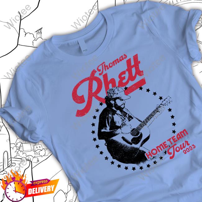 Thomas Rhett Portrait Raglan Shirt Thomas Rhett Tour Portrait Raglan Tee Shirt