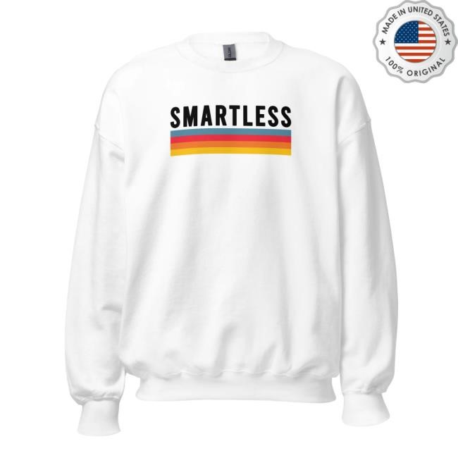 SmartLess: White Shirt SmartLess: White Short Sleeve Tee