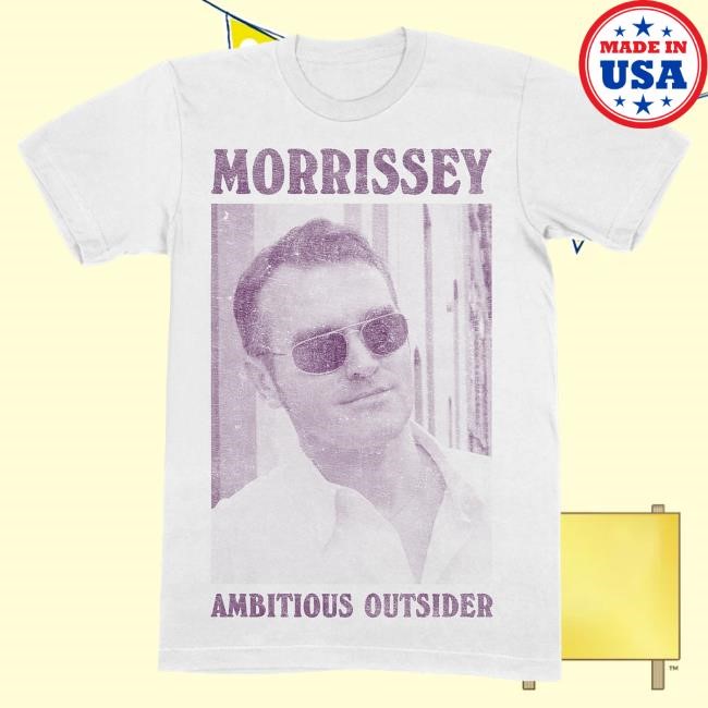 Mporium Ambitious Outsider Tshirt White Official Morrissey Merch Store Shop