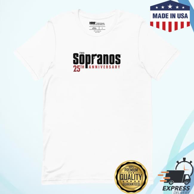 Hbo The Sopranos 25Th Anniversary Shirt