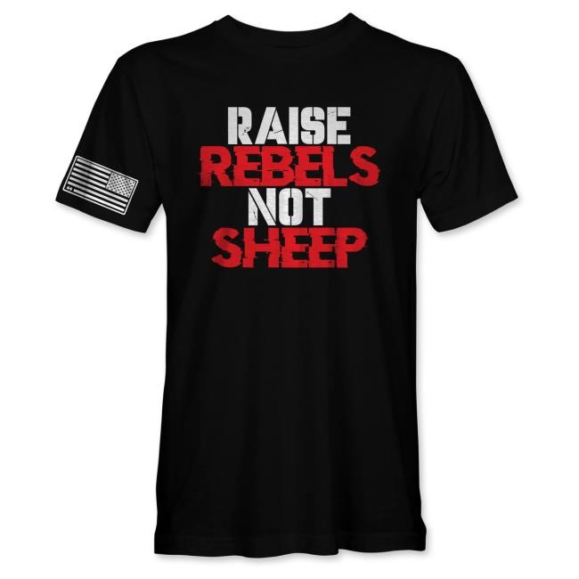 Official Hodgetwins Merch Shop Raise Rebels Not Sheep Popover Shirt