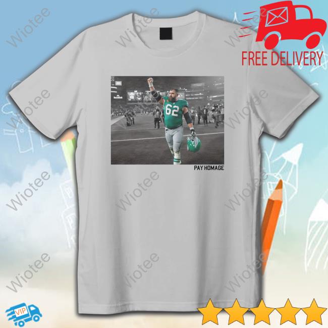 Homage Shop Merch Jason Kelce Pay Homage T-Shirts