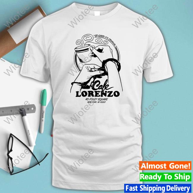 Official RIP Cafe Lorenzo T-Shirt