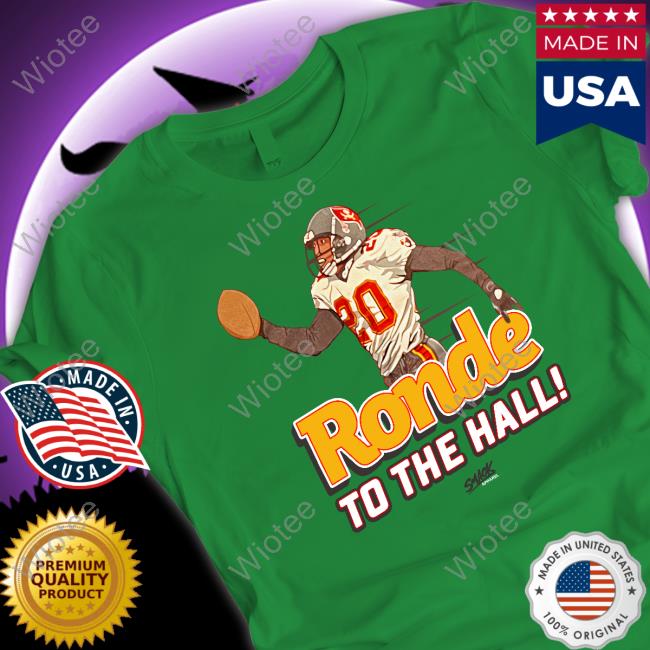 Smack Apparel Merch Ronde To The Hall T-Shirt Ronde Barber