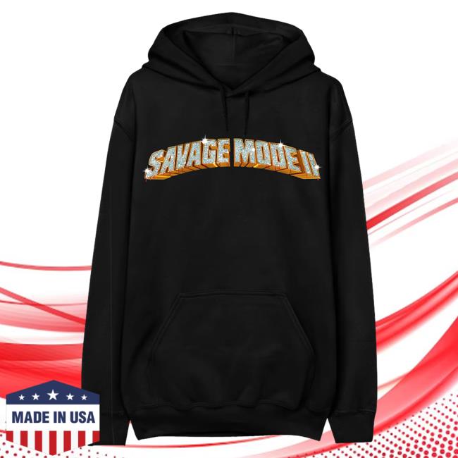 Official 21 Savage Merch Store Savage Mode II SM2 Crewneck 21 Savage Apparel Clothing Shop 21Savage