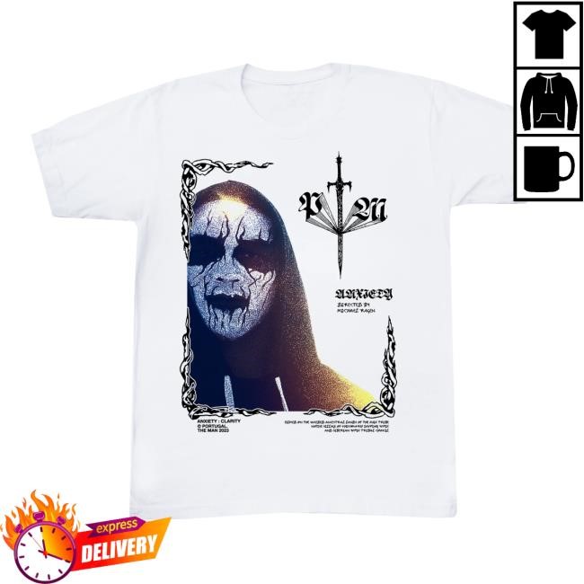Official PTM Shop Store Anxiety Tshirt Official Portugal The Man Merch Anxiety Tee Shirt