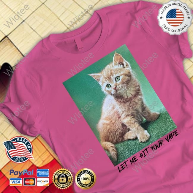 Shirts That Go Hard Let Me Hit Your Vape T-Shirt