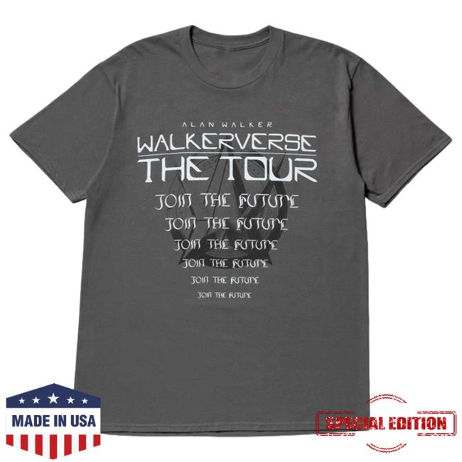 Official Kings Road Merch Store Alan Walker "Walkerverse The Tour" Join The Future Popover Shirt AlanWalker Kings Road Shop