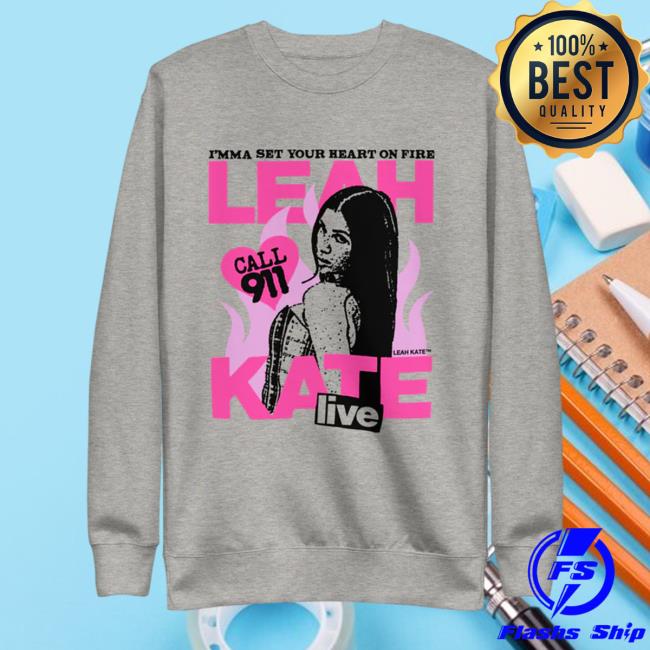 Official Leah Kate Merch Leah Kate 911 Shirts Leahkatemusic