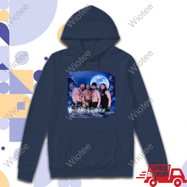 Official Claudio Castagnoli Be Violent Shirt Official Bruiserbrogan Aew Claudio Castagnoli Be Violent And A Cartoon Fairy T Shirts