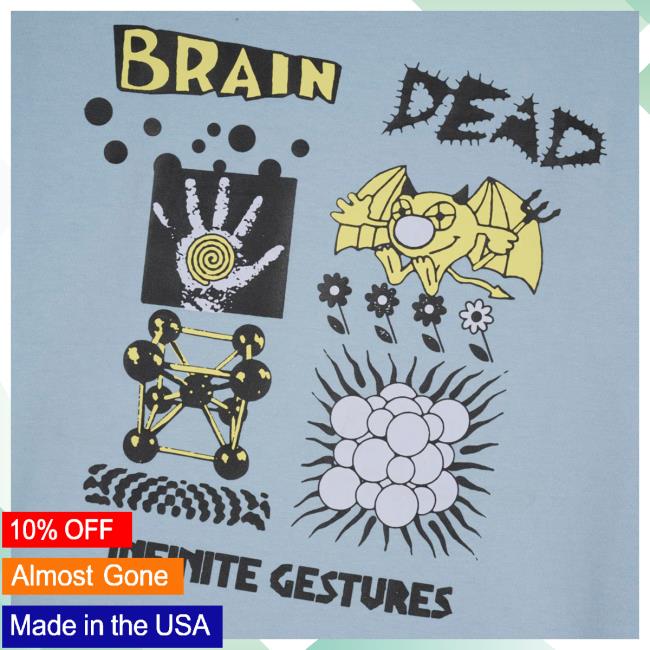 Official Brain Dead Merch Store We Are Brain Infinite Gestures Popover Shirt Brain Dead Apparel Clothing Shop BrainDead Official Brain Dead Merch Store We Are Brain Infinite Gestures Hot Shirt Brain Dead Apparel Clothing Shop BrainDead