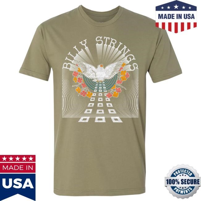 Official Billy Strings Merch Store Shop Billy Strings Dove Shirt (Ryan Dunn)