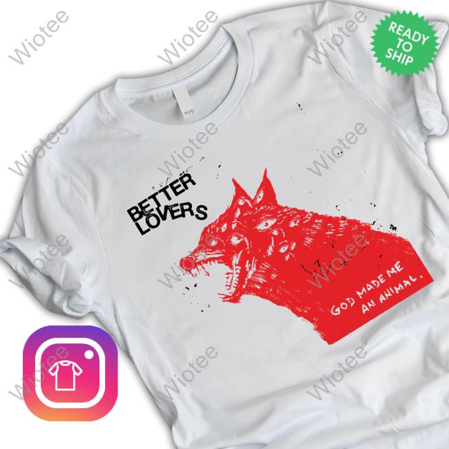 Better Lovers Wolf Hoodie