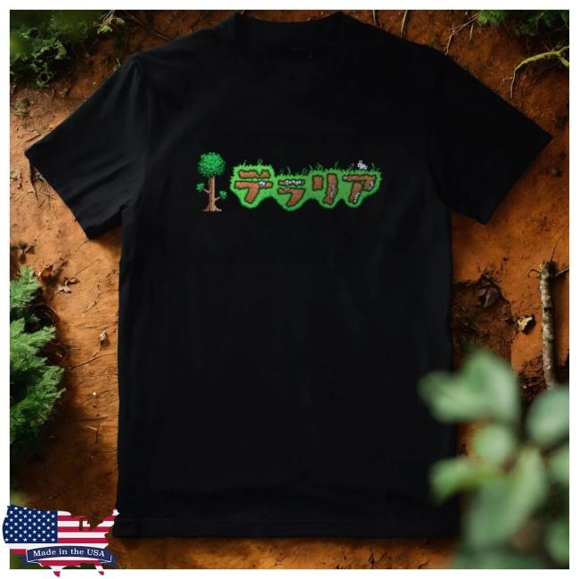 Japanese Edition Tees Official Terraria Shop Merch Japanese Edition T Shirt