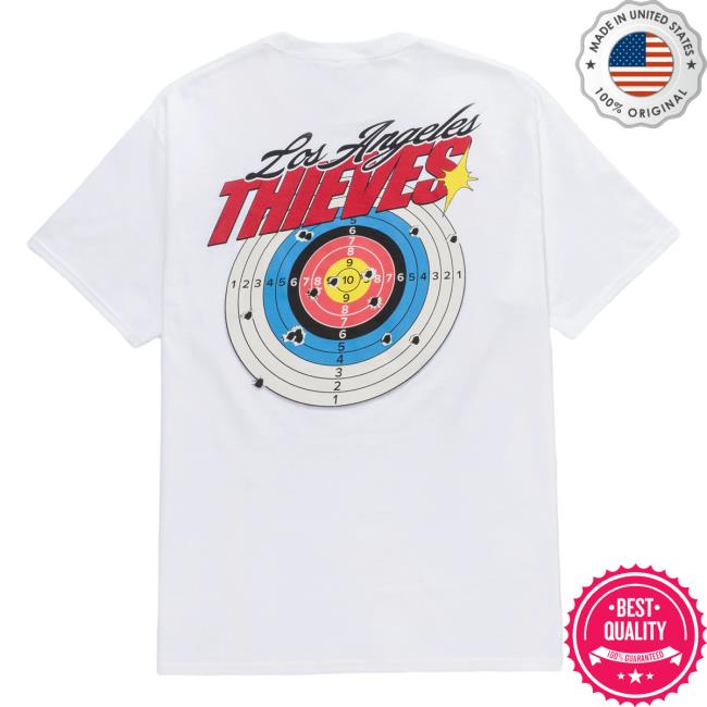 Official 100 Thieves Merch Store Shop 100Thieves Target T-Shirt - White 100T Official 100 Thieves Merch Store Shop 100Thieves Target Top Shirt - White 100T