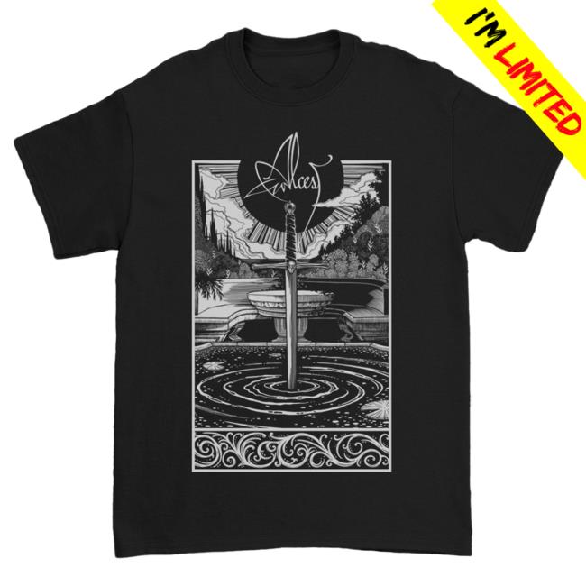 Official Kings Road Merch Store Alcest Spiritual Logo Shirt (Black) Alcest Kings Road Shop
