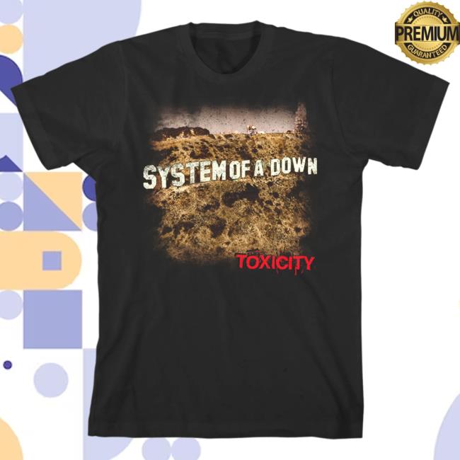 Official System Of A Down Clothing Merch Store Shop System Of A Down Toxicity Tee SystemOfADown