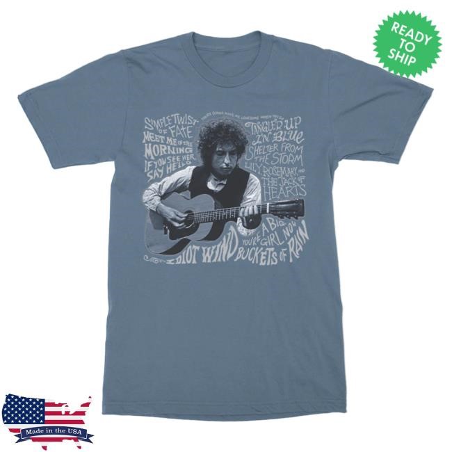 Bob Dylan Blood On The Tracks Song Titles New Tee Bob Dylan Merch Store