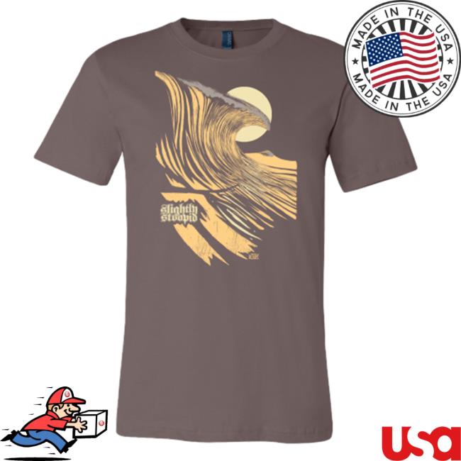 Official Slightly Stoopid Coffee Surf Co. X Alders Shirt