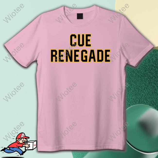 Cue Renegade Sweatshirt Pittsburgh Clothing Company Merch Cue Renegade Shirt