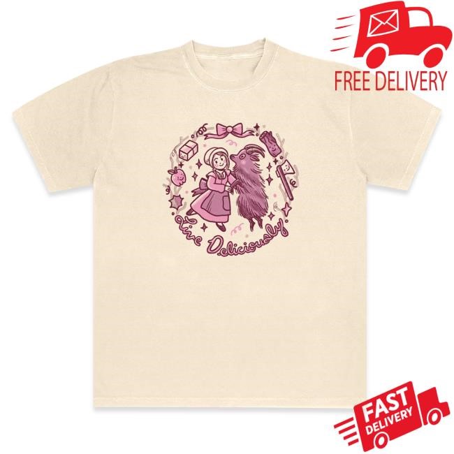 Official Super Yaki & Beanpolice Present: Live Deliciously Popover Shirt SuperYaki