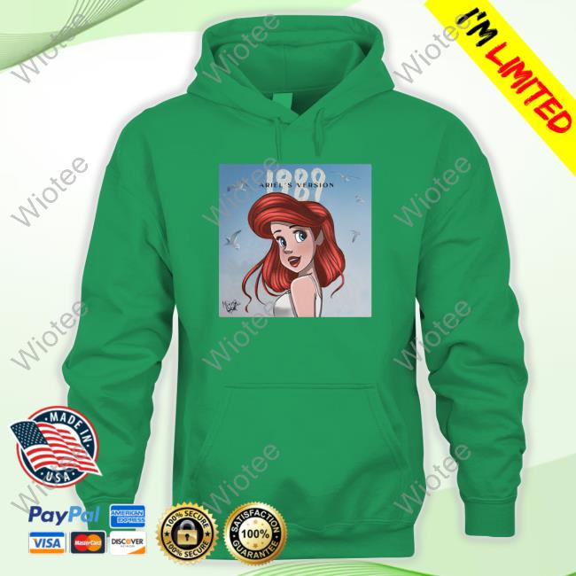 Official Erin Met Taylor 1011 Fitting Pieces And Co Merch 1989 Ariel's Version Mermaid Princess Tee Shirt 1989 Ariel's Version Mermaid Princess Tee
