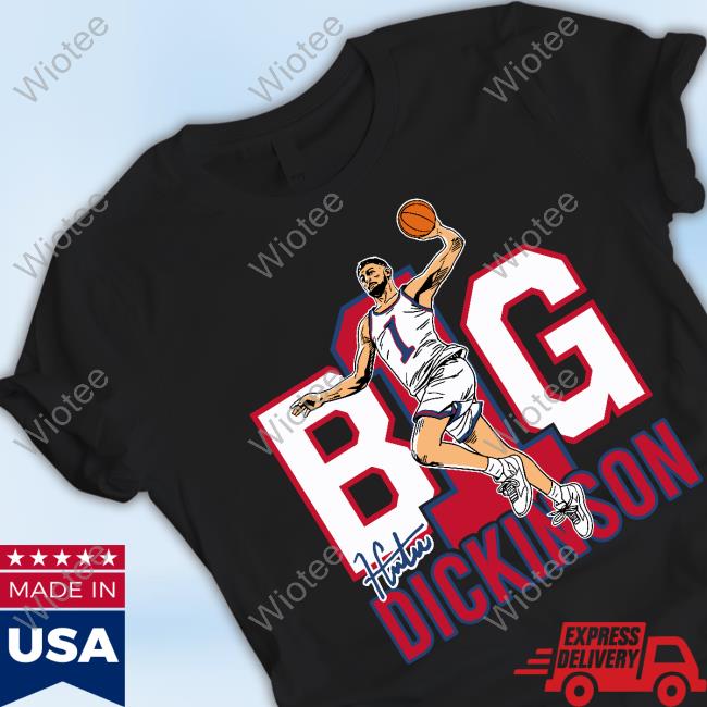 Kansas Jayhawks Hunter Big Dickinson T Shirt