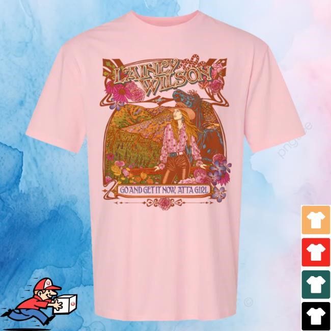 Official Lainey Wilson Merch Store Lainey Wilson Atta Girl Youth Tshirt